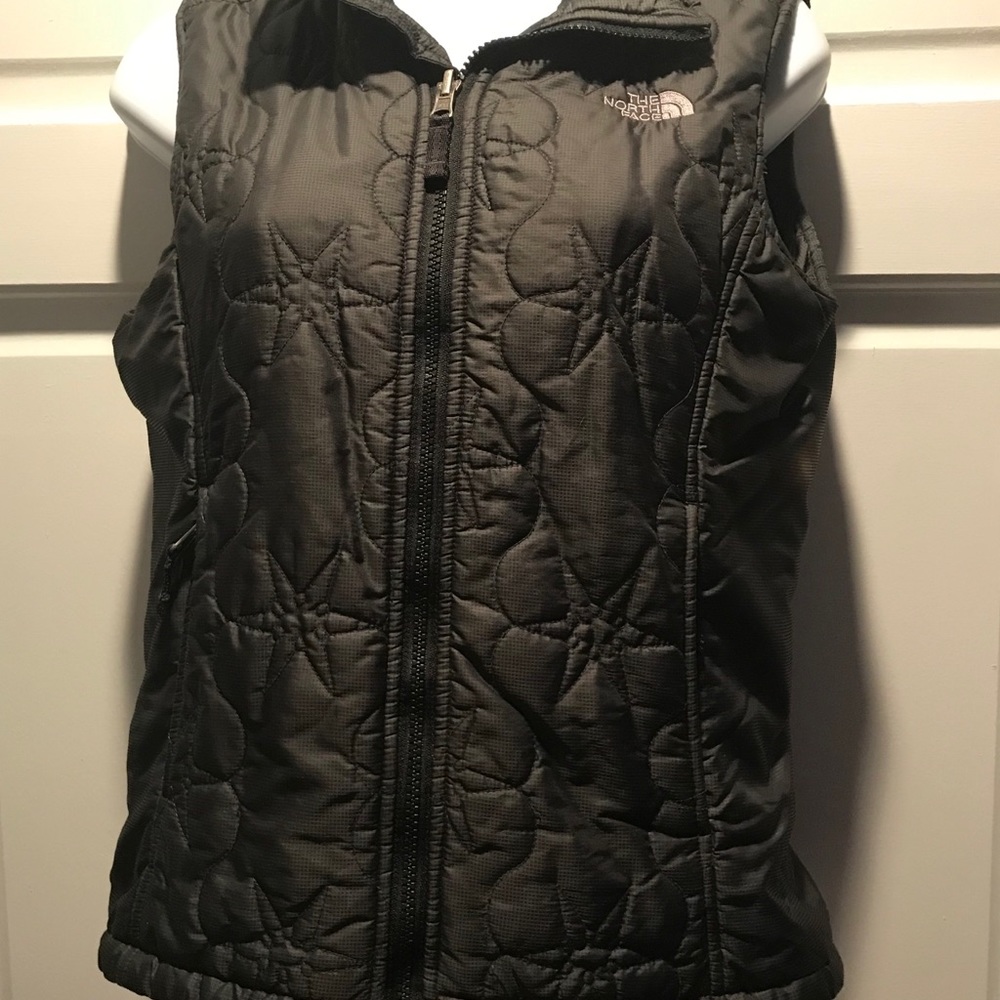 North Face vest.